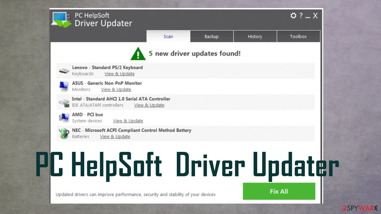 Remove PC HelpSoft Driver Updater (Easy Removal Guide) Free Instructions