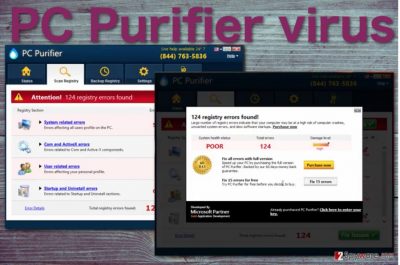 PC Purifier virus screenshot