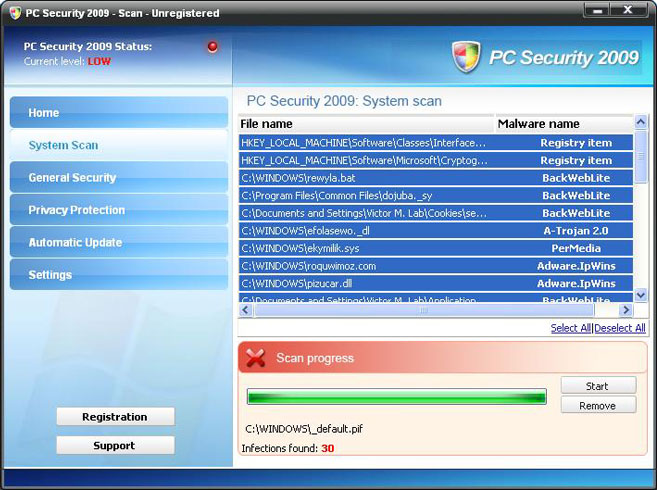 PC Security 2009 PC Security 2009