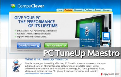 Screenshot of PC TuneUp Maestro