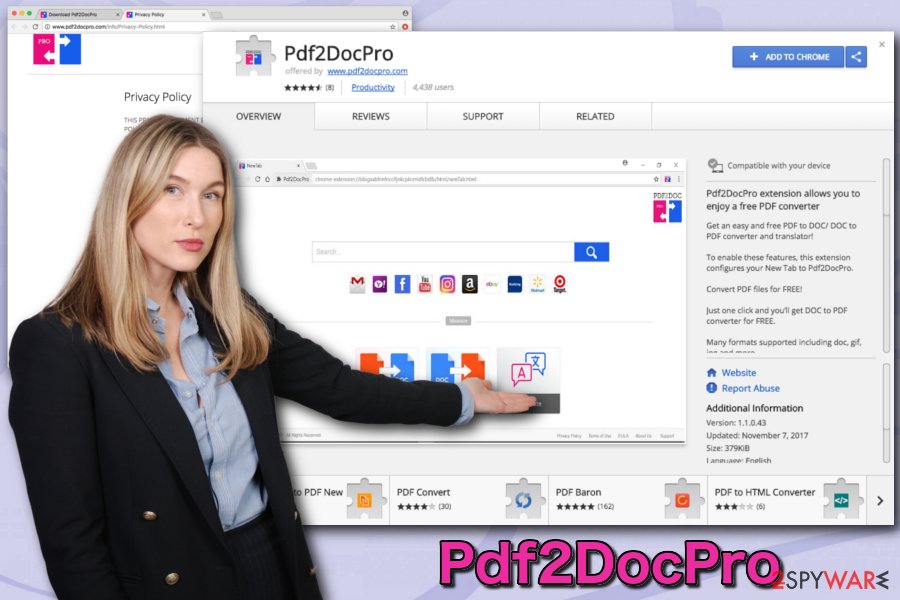 Pdf2DocPro suspicious extension