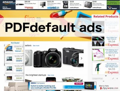 An illustration of the PDFdefault ads