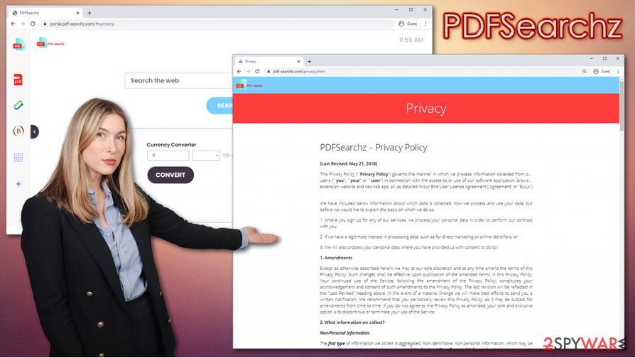 PDFSearchz hijack