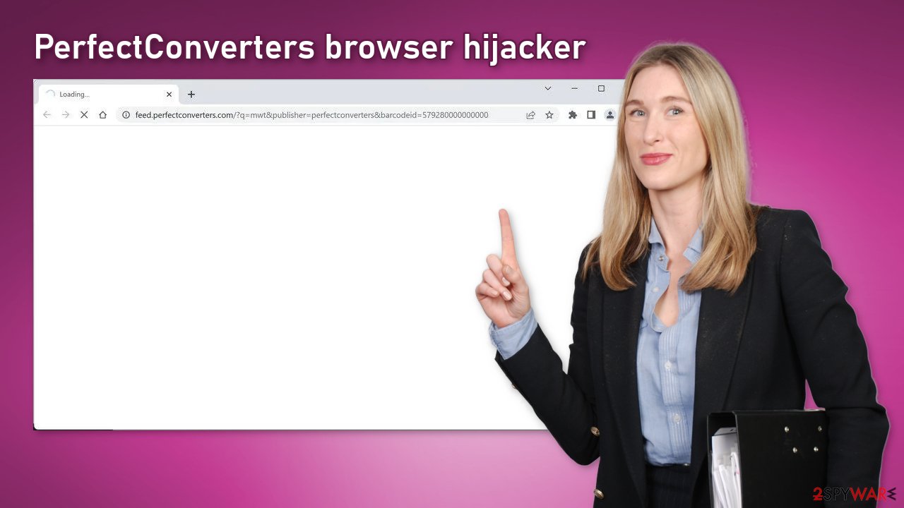 PerfectConverters browser hijacker