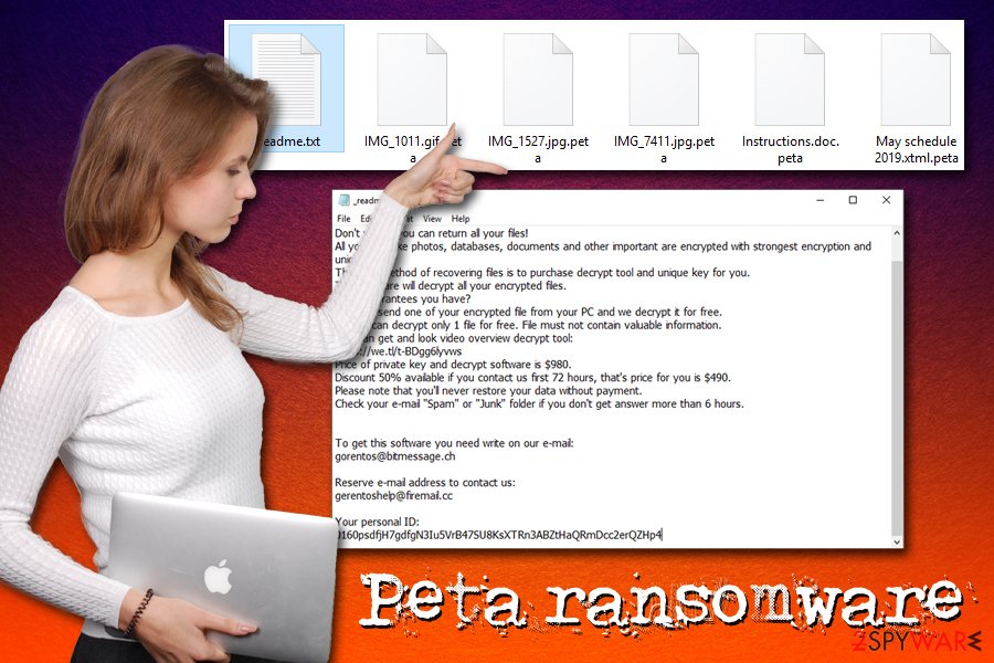 Peta ransomware virus