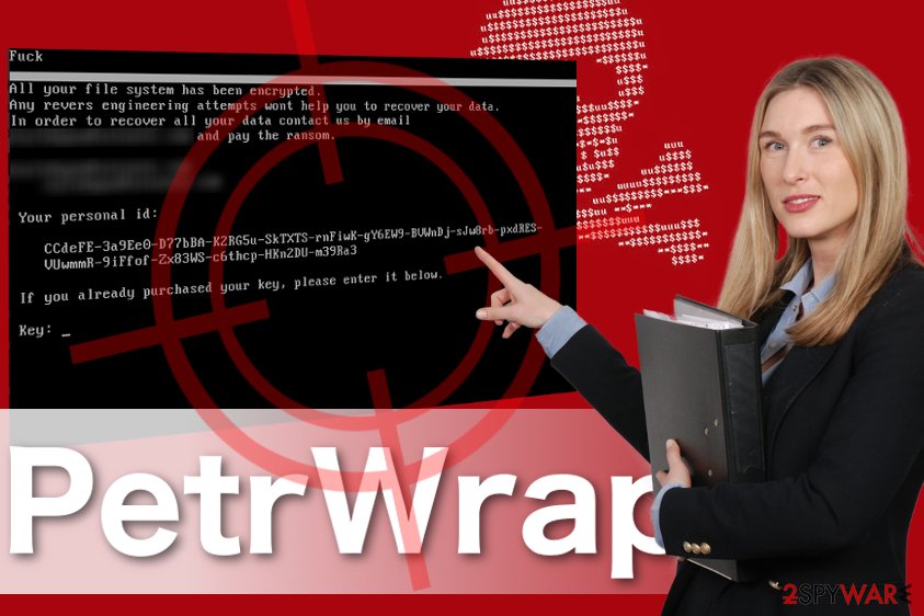 PetrWrap ransomware image