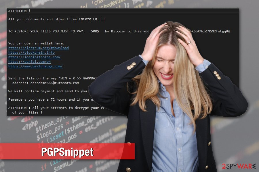 PGPSnippet ransomware attack