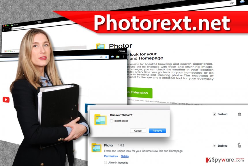 Photorext.net hijack