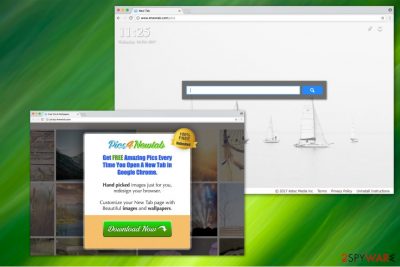 Pics4NewTab stealthily hijacks your Chrome browser