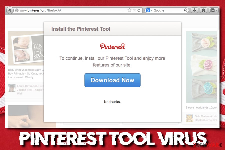 Pinterest Tool virus