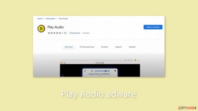 Play Audio adware