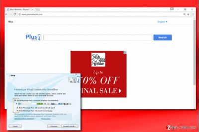 PlusNetwork.com browser hijacker