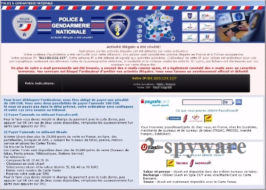 Police & Gendarmerie Nationale virus snapshot Police & Gendarmerie Nationale virus snapshot