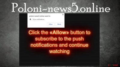 Poloni-news5.online pop-up
