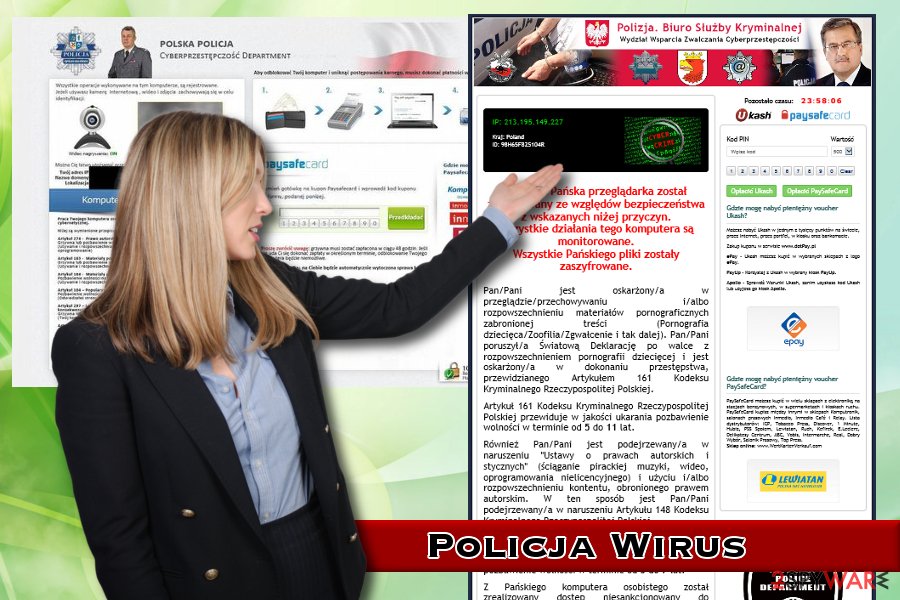 Polska Policja wirus