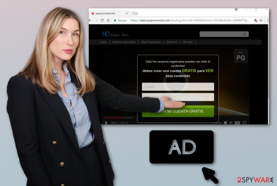 Popcornvod.com adware