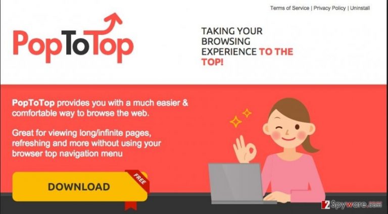 PopToTop ads