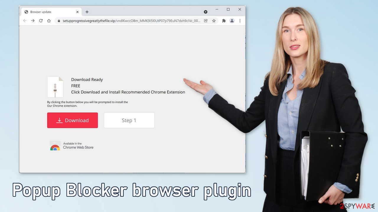 Popup Blocker browser plugin