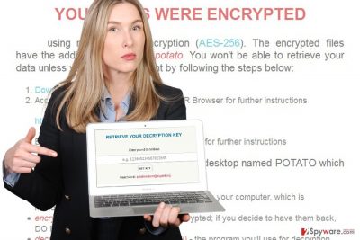 Potato ransomware virus