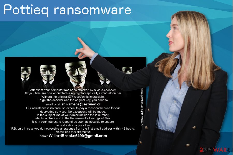 Pottieq ransomware virus