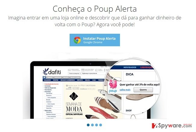 Poup Alerta ads snapshot Poup Alerta ads snapshot