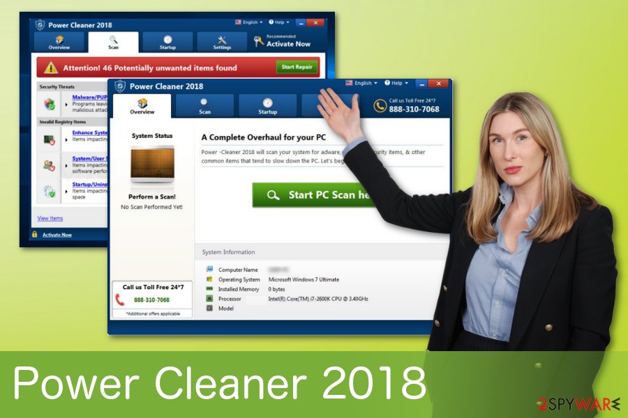 Power Cleaner 2018 adware