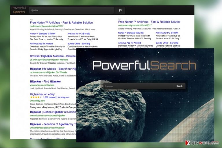 PowerfulSearch.net virus