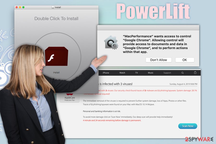 PowerLift adware