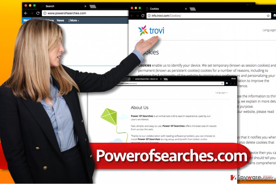 Powerofsearches.com browser redirect virus