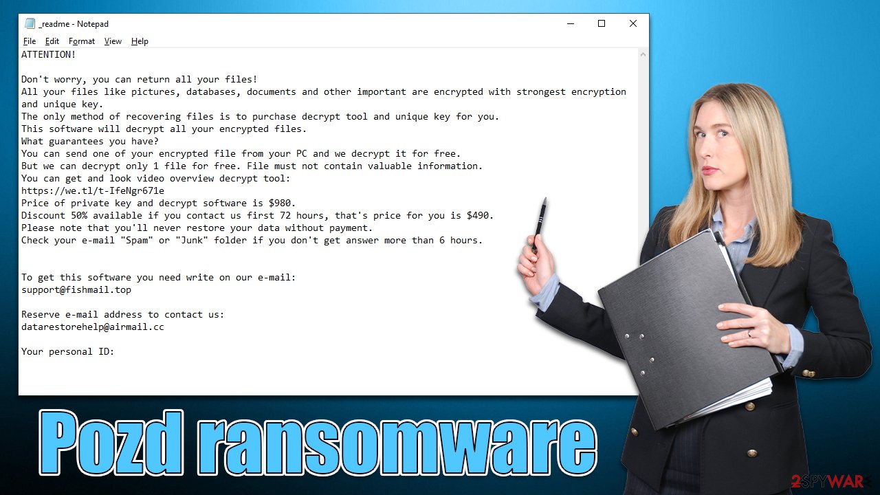 Pozd ransomware virus