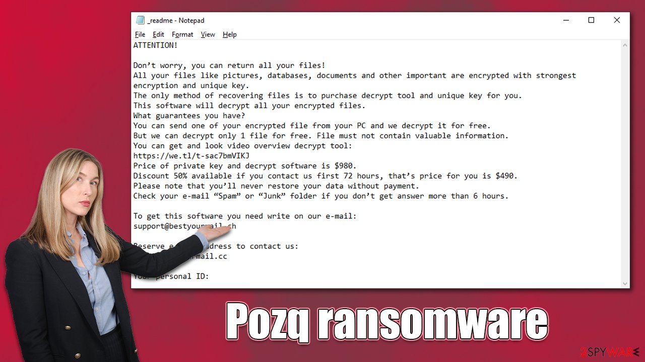 Pozq ransomware virus