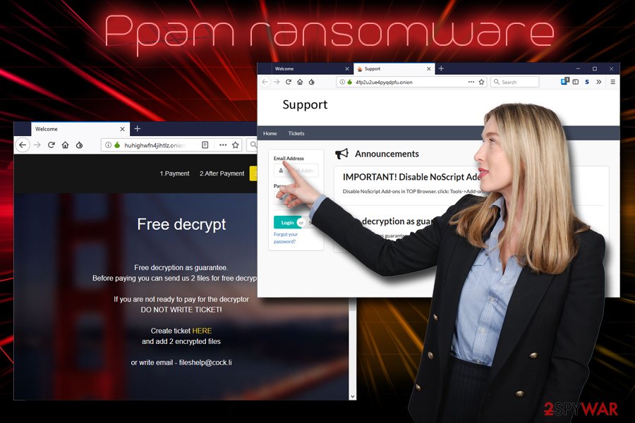 Ppam ransomware virus