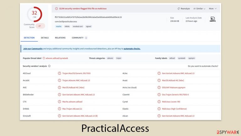 PracticalAccess virus