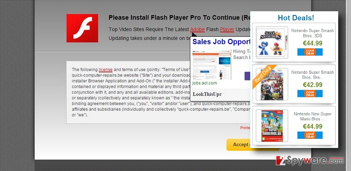 NTSRV ads on Chrome