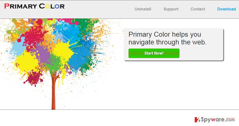 Primary Color virus Primary Color virus