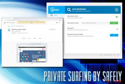 Private surfing by Safely