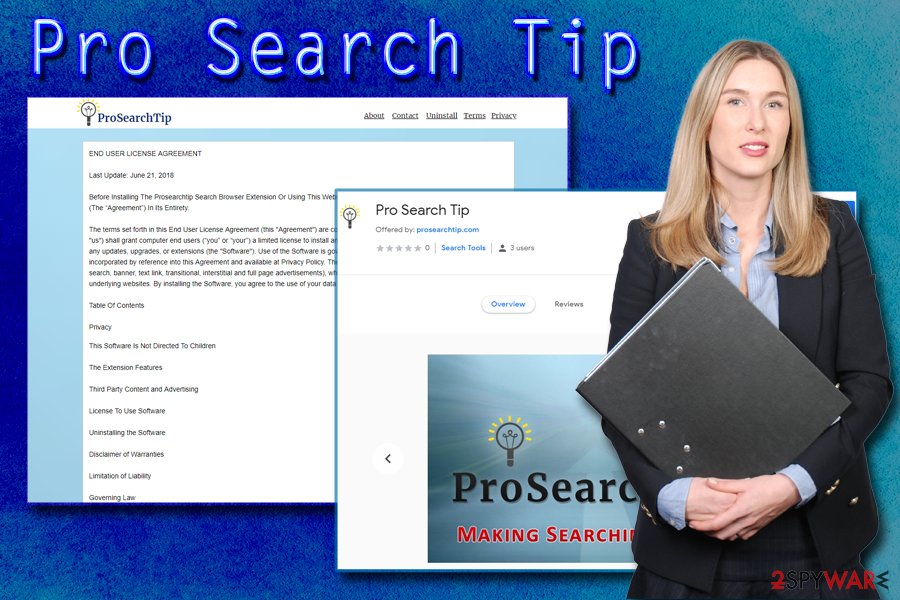 Pro Search Tip browser hijacker