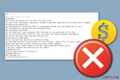 Promorad ransomware