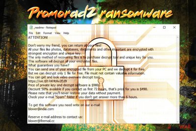 Promorad2 ransomware