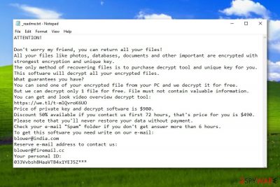 Promoz ransomware