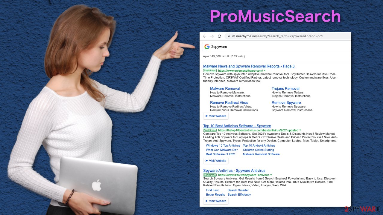 ProMusicSearch results