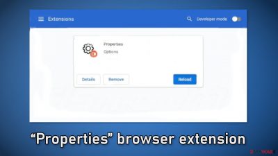 Properties browser extension