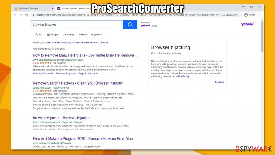 ProSearchConverter virus