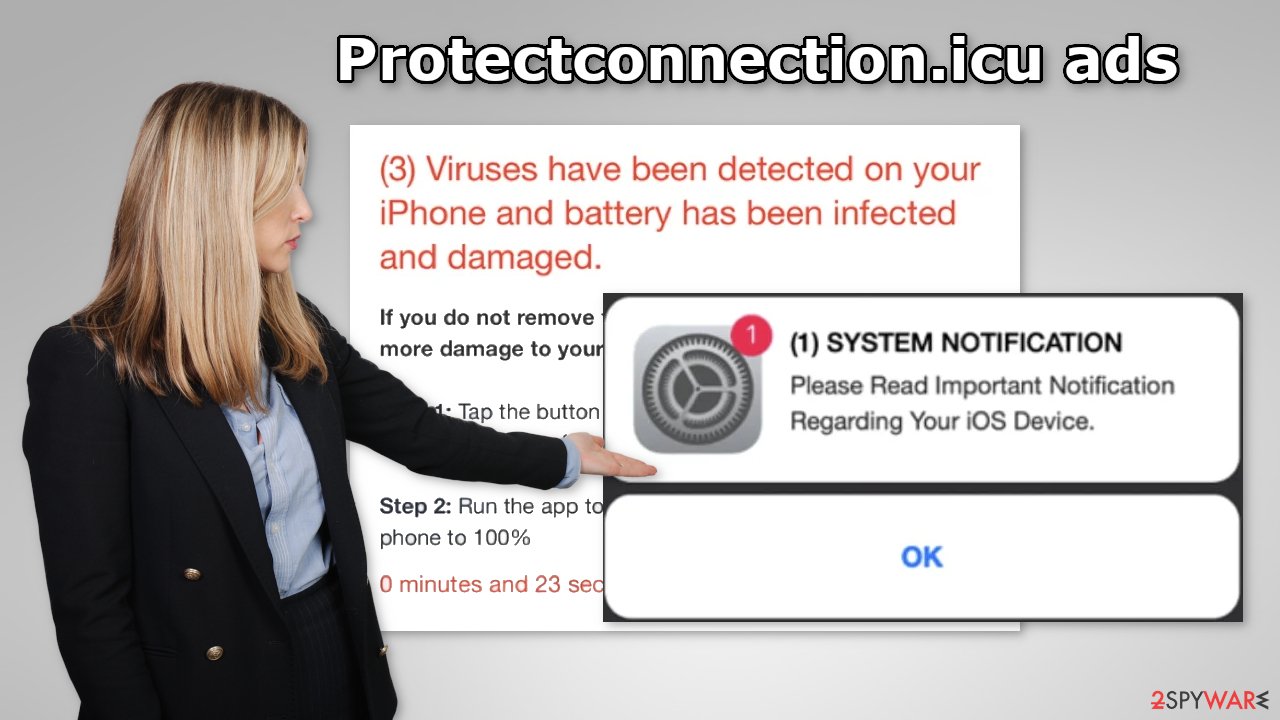 Protectconnection.icu ads