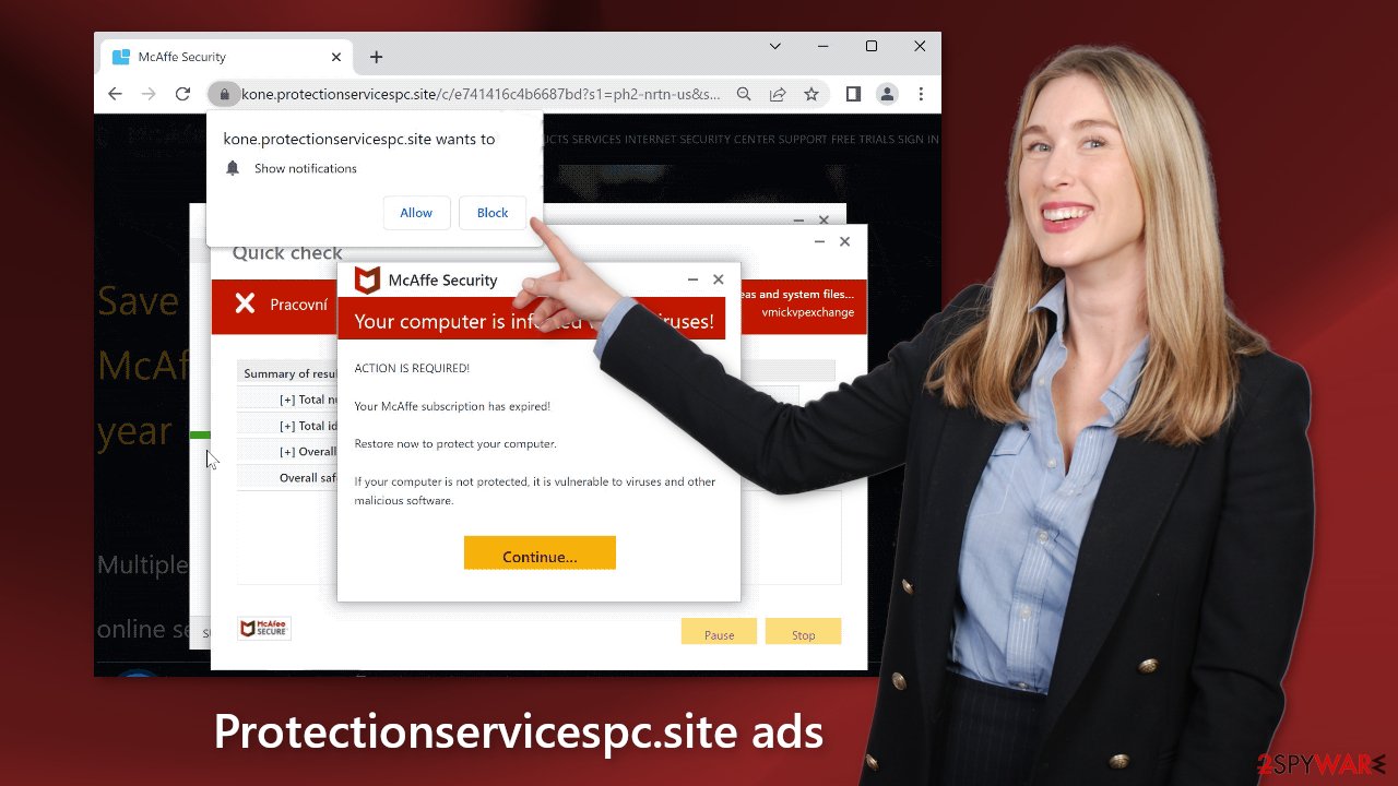 Protectionservicespc.site ads