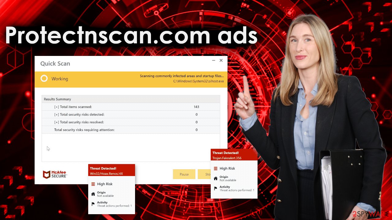 Protectnscan.com ads