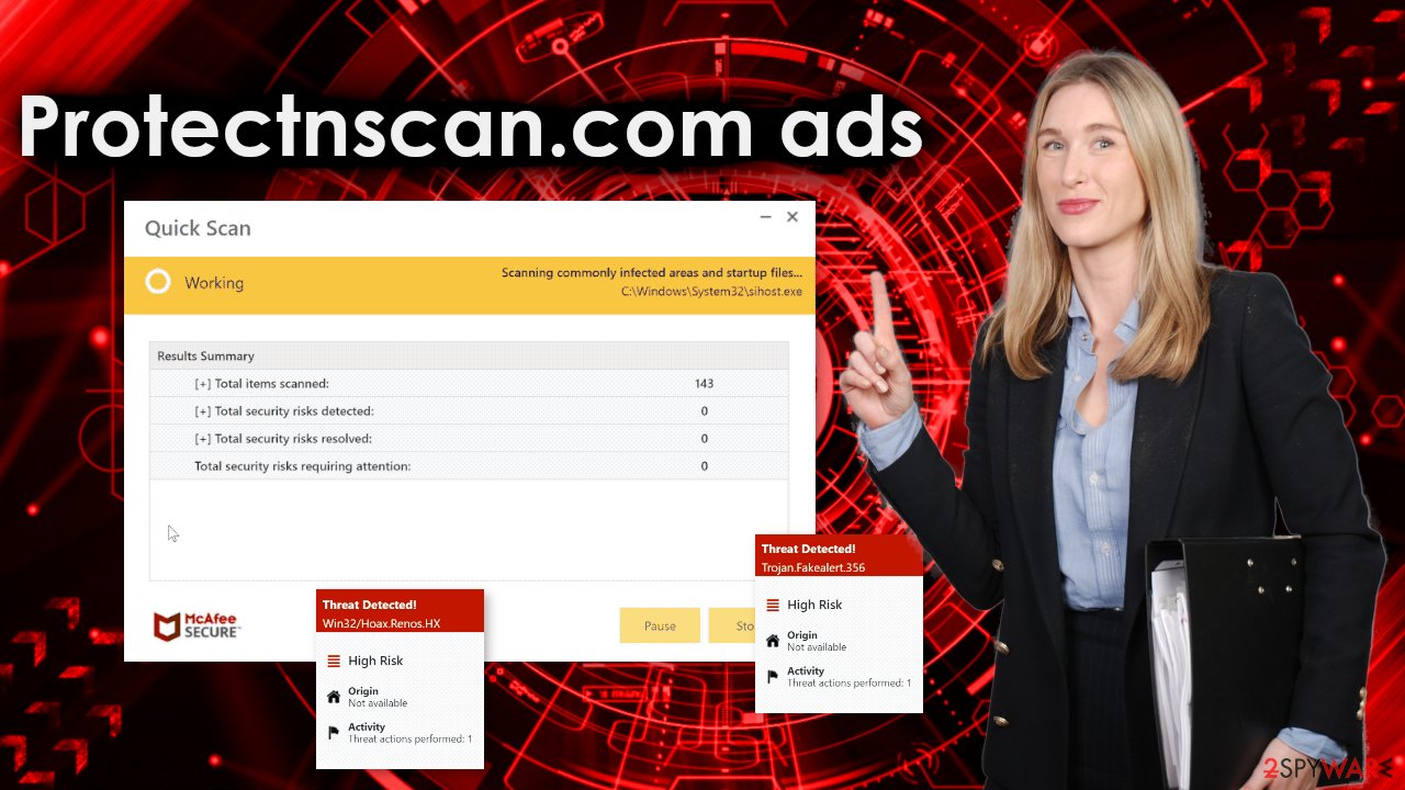 Protectnscan.com ads
