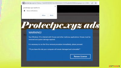 Protectpc.xyz ads