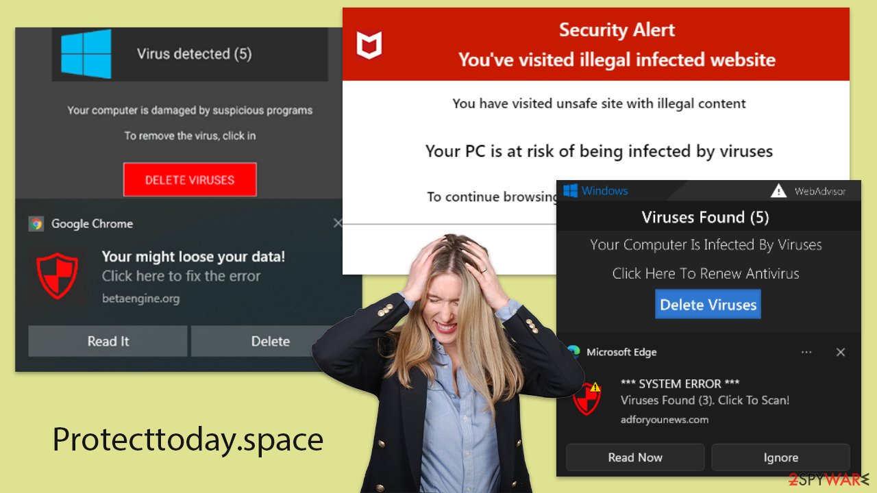 Protecttoday.space scam