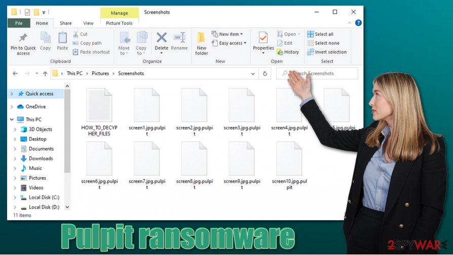 Pulpit ransomware virus